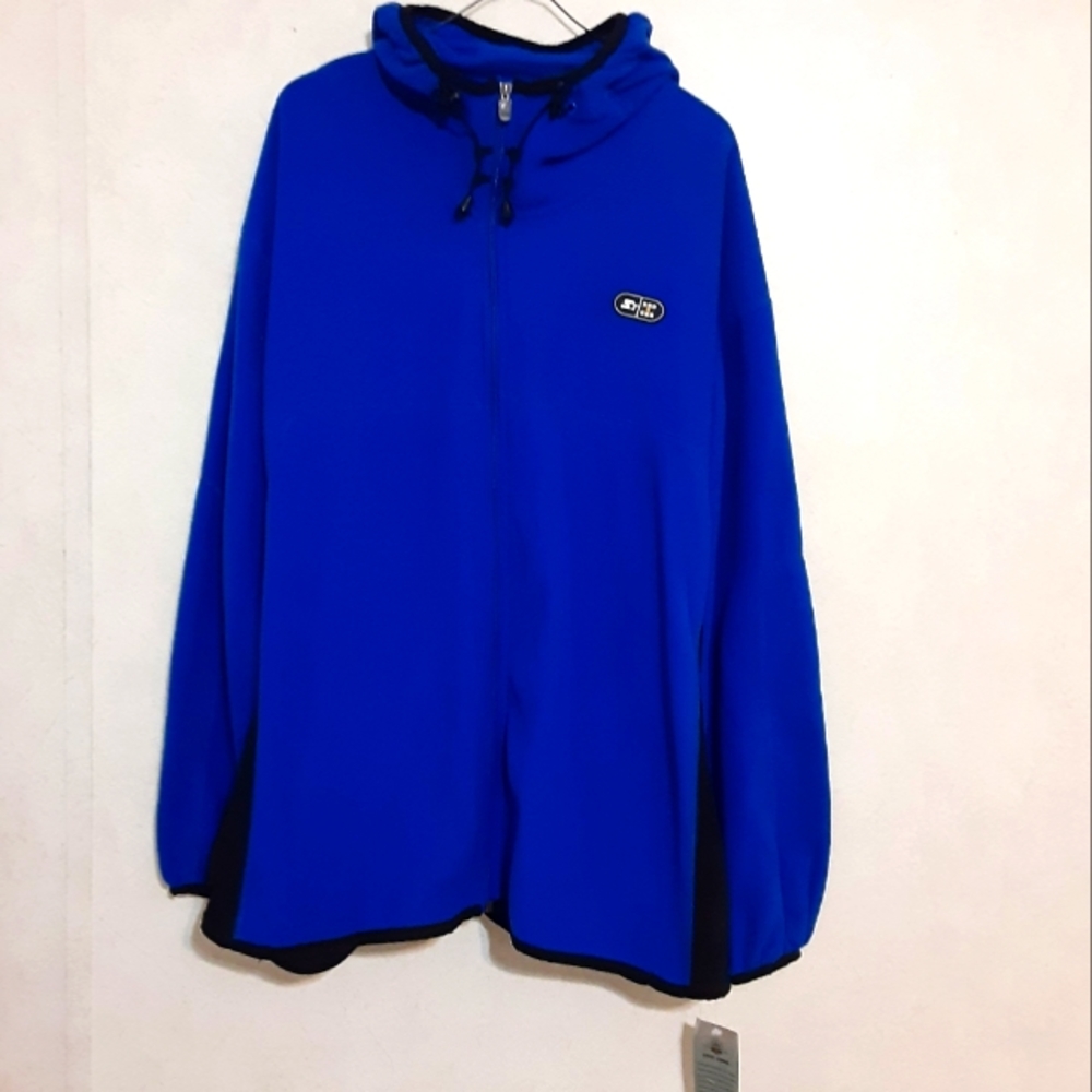 XL STARTER DRI-STAR ZIP FRONT HOODIE WITH POCKETS